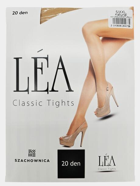 Rajstopy lycra 20 den 5/XXL Natural