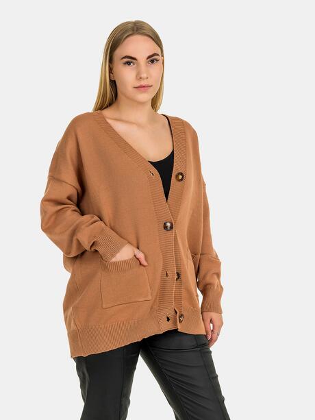 Kardigan zapinany na guziki