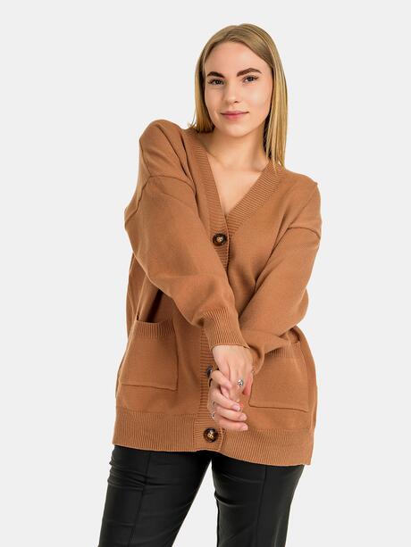Kardigan zapinany na guziki
