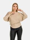 Sweter z ozdobnymi rękawami