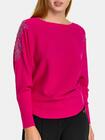 Sweter z haftem