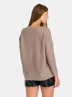 Dzianinowa bluzka oversize