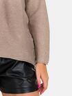 Dzianinowa bluzka oversize