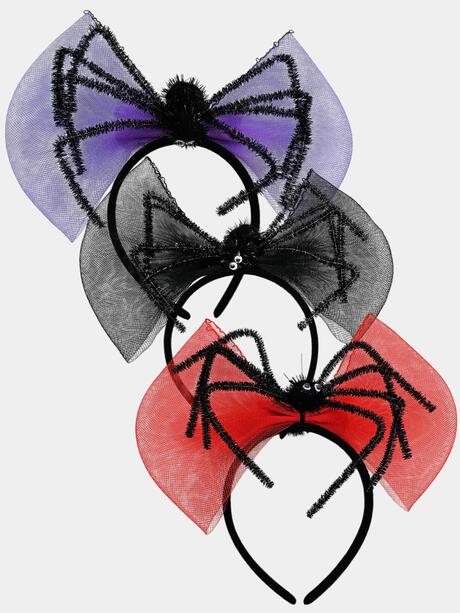 Opaska z pająkiem Halloween