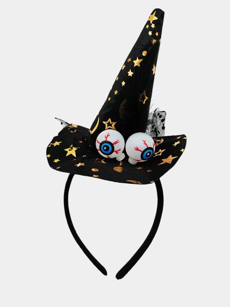 Opaska z kapeluszem Halloween