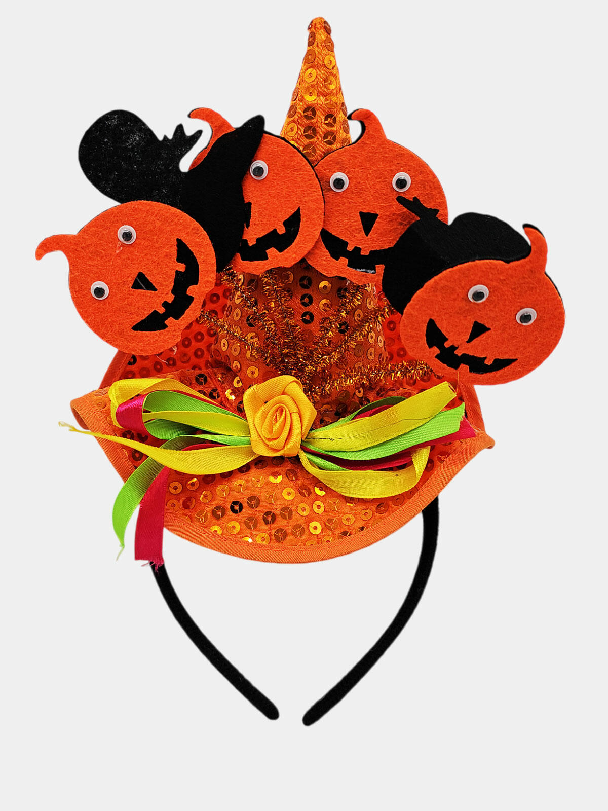 Opaska z kapeluszem Halloween