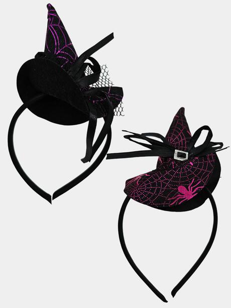 Opaska z kapeluszem Halloween