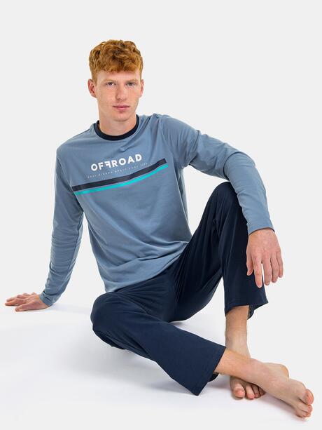 Piżama dwuczęściowa bawełniana