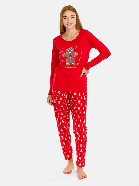Piżama bawełniana świąteczna