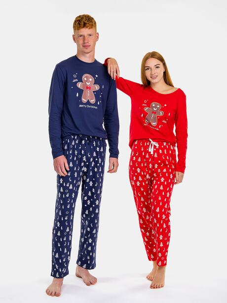 Piżama bawełniana świąteczna