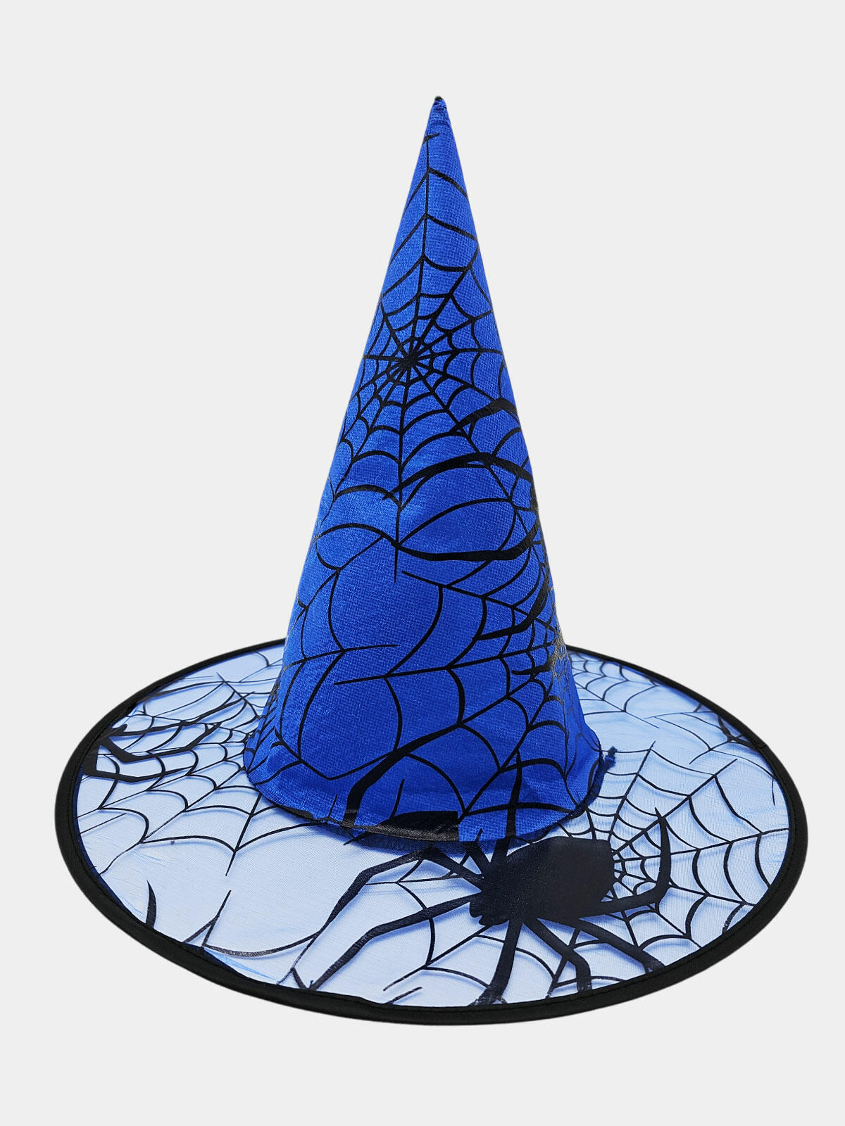 Kapelusz czarownicy z pajęczyną Halloween