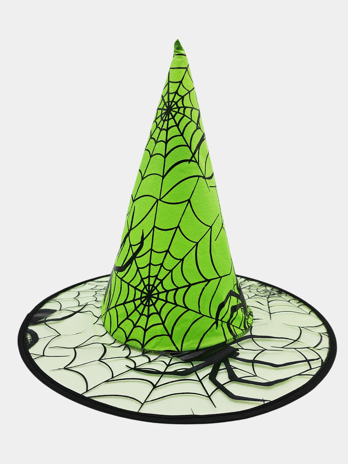Kapelusz czarownicy z pajęczyną Halloween