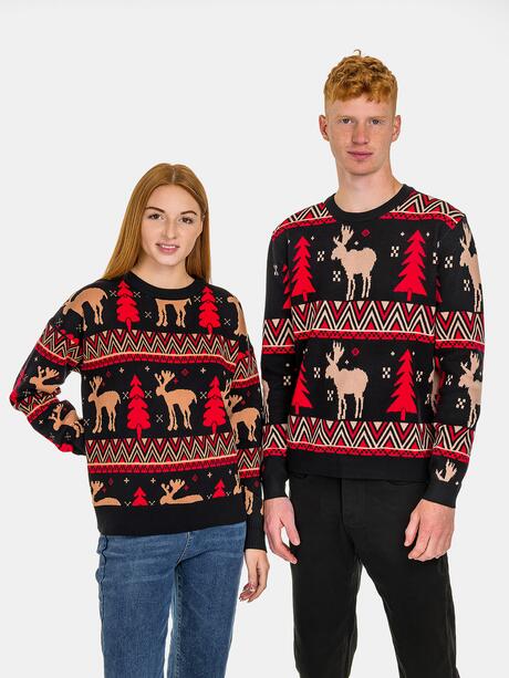 Sweter ze świątecznym motywem