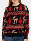 Sweter ze świątecznym motywem