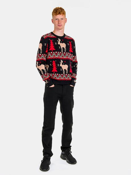 Sweter ze świątecznym motywem