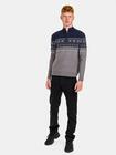 Sweter z motywem norweskim