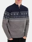 Sweter z motywem norweskim