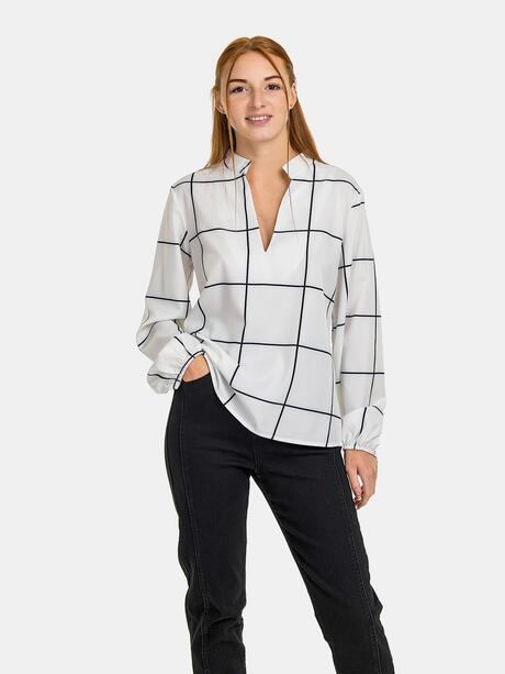 Bluzka w kratę