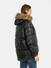 Pikowana kurtka z kapturem plus size