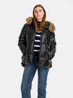 Pikowana kurtka z kapturem plus size