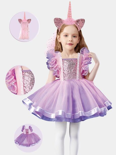 Strój księżniczki jednorożec