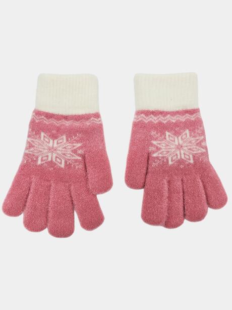 Rękawiczki ze śnieżynką