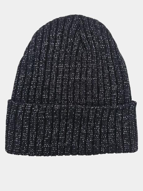 Czapka dzianinowa prążkowana