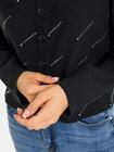 Sweter z cekinami