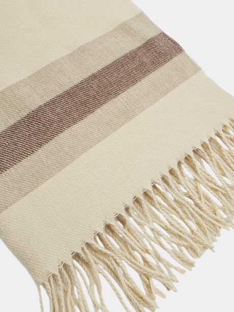 Elegancki szalik w paski