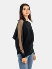 Sweter z cekinową aplikacją