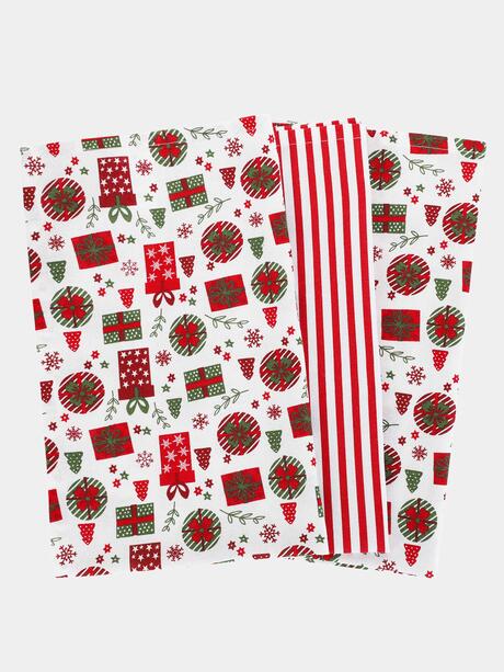 Komplet świątecznych ręczników kuchennych