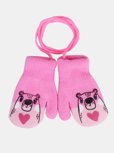 Rękawiczki na sznurku