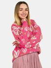 Sweter wzorzysty