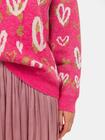 Sweter wzorzysty