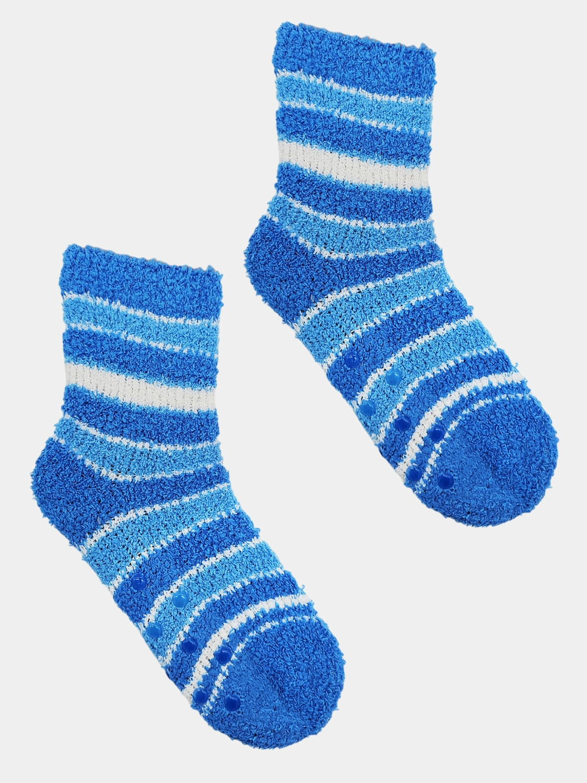 Skarpety boucle z ABS  w paski 31-34