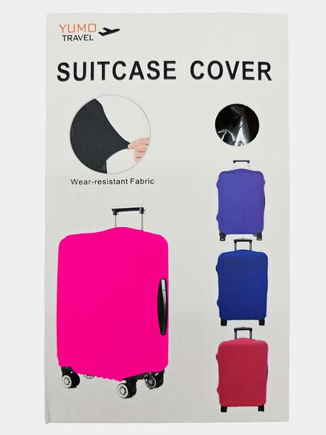 Pokrowiec na walizkę L różowy