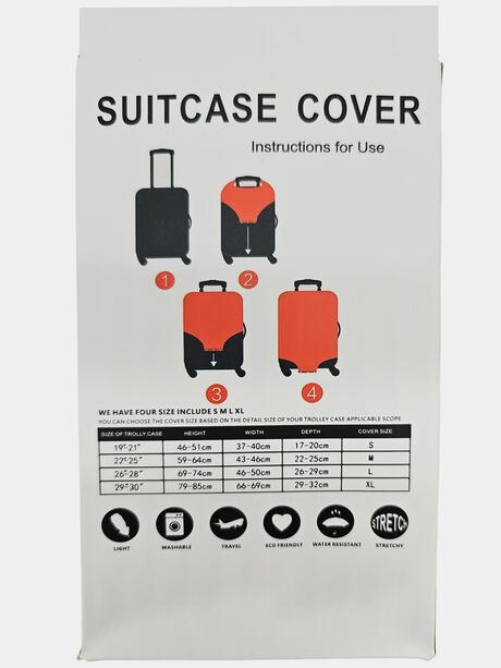 Pokrowiec na walizkę XL różowy