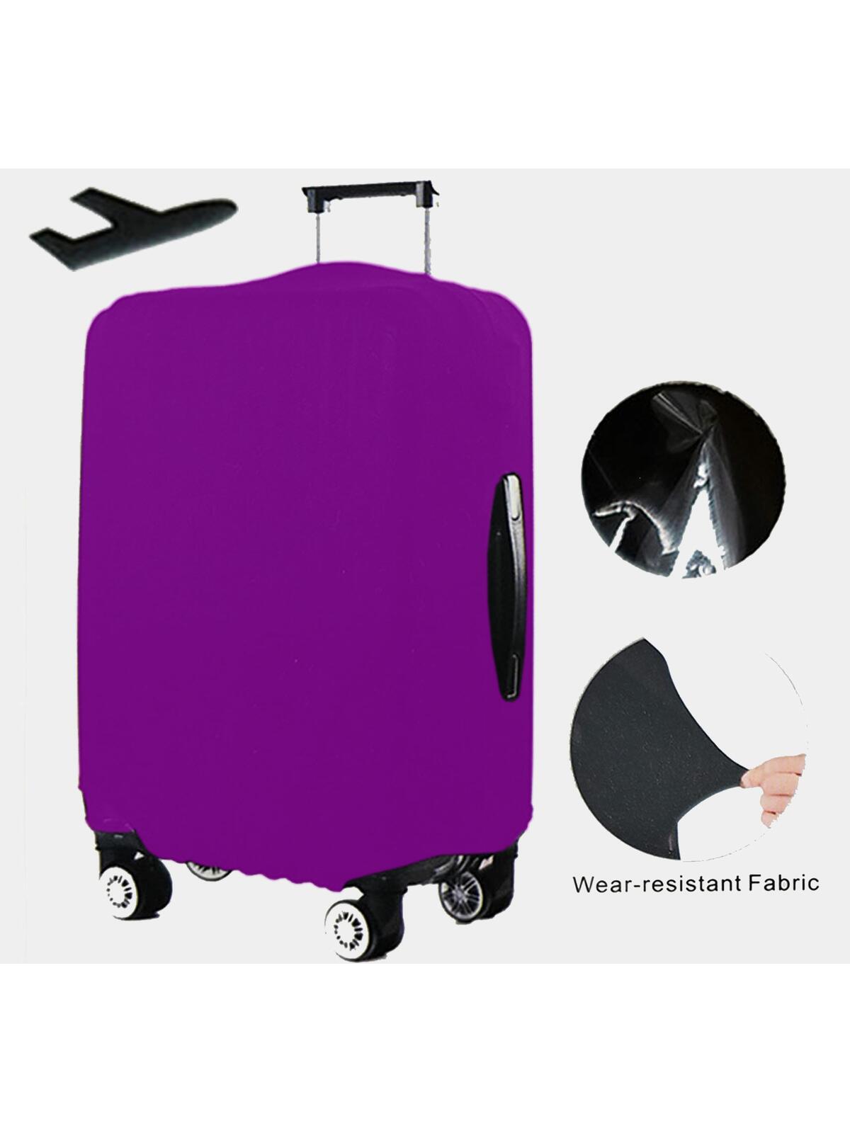 Pokrowiec na walizkę XL fioletowy