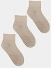Zakostki beżowe 3-pak 35-38