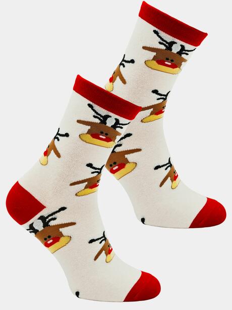 Świąteczne skarpetki 39-41 w ozdobnym pudełku