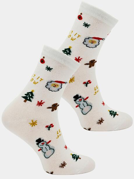 Świąteczne skarpetki 35-38 w ozdobnym pudełku