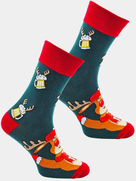 Świąteczne skarpetki 39-42 w ozdobnym pudełku