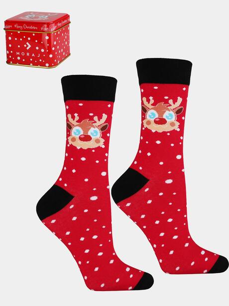 Świąteczne skarpetki w puszce