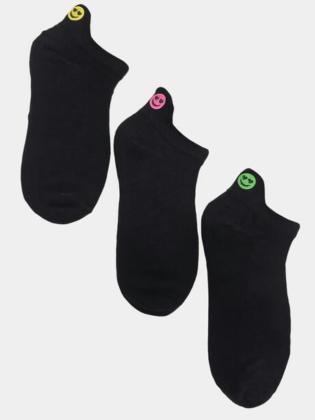 Stopki z neonowymi buźkami 3-pak 39-41