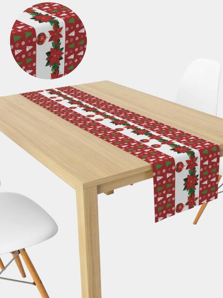 Świąteczny bieżnik dekoracyjny 25x220 cm
