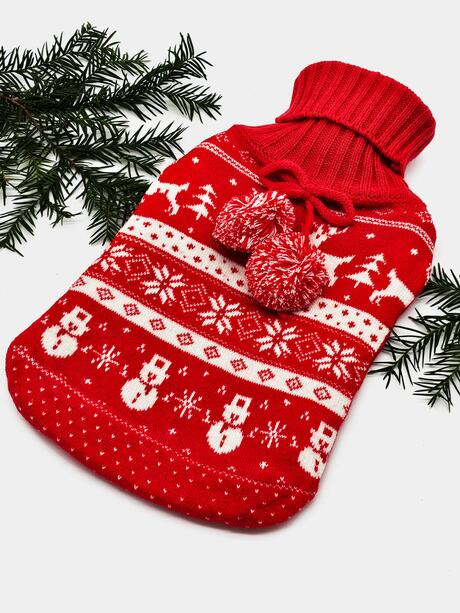 Termofor w świąteczny wzór