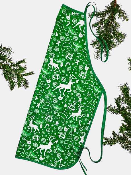 Świąteczny fartuch kuchenny