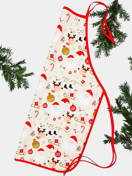 Świąteczny fartuch kuchenny