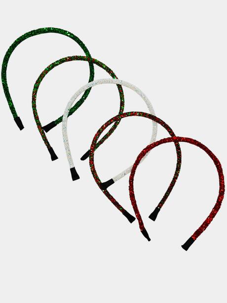 Opaska do włosów błyszcząca