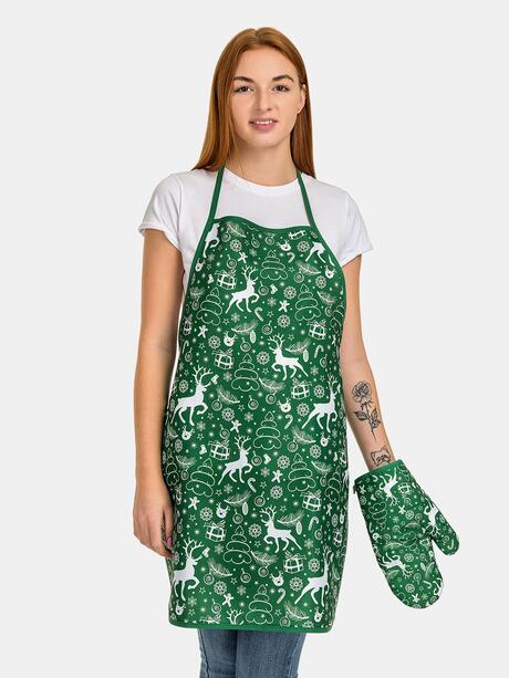 Świąteczny fartuch kuchenny